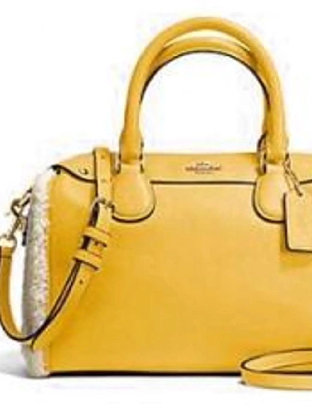 Yellow Coach Satchel (Convertible)